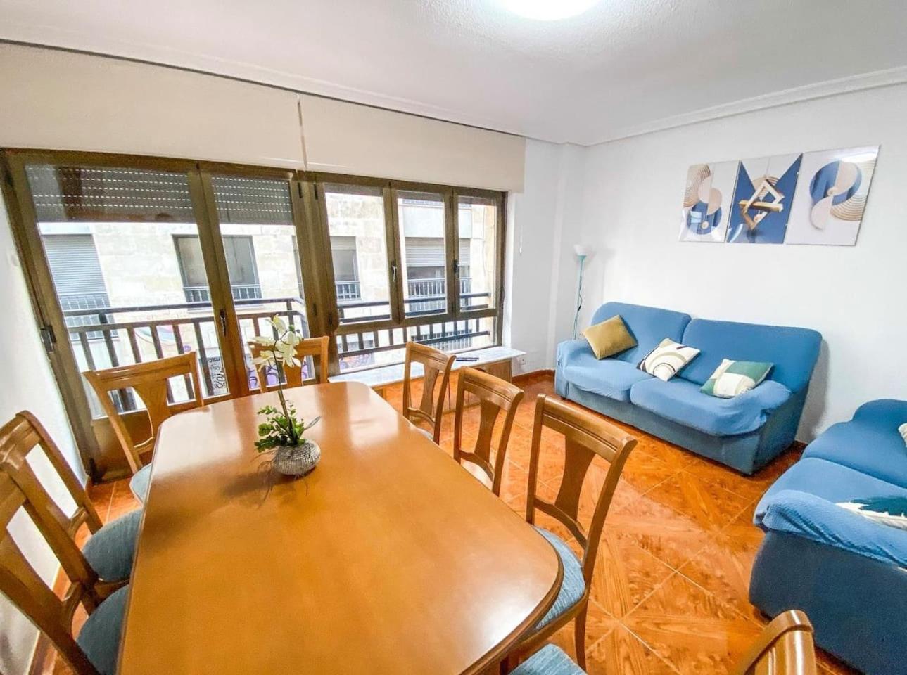 Residencial Leyra, Piso Centrico De 6 Habitaciones, 8 Camas Salamanca Bagian luar foto